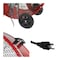 Maxx Air Barrel Air Circulator Fan, Mobile Mount, 42 in Blade Dia, 120V, 9,500/13,300 cfm, Non-Oscillating BF42BD RED - alternate 3